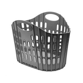 ADDIS Fold Flat Laundry Basket 518150B&Q
