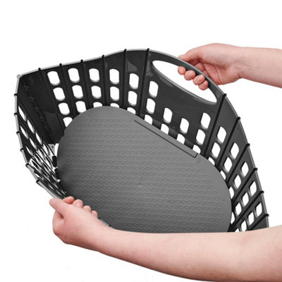 ADDIS Fold Flat Laundry Basket 518150B&Q
