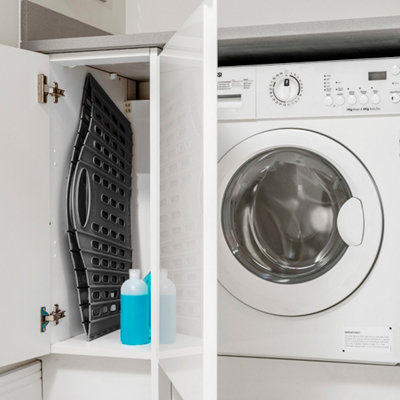 ADDIS Fold Flat Laundry Basket 518150B&Q