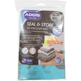 Addis Home Vacuum Strong Storage Space Savings Extra Large Bag  air Tight Seal
