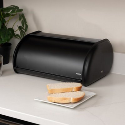 Addis Kitchen Bread Bin Metal Storage Box - 519643B&Q