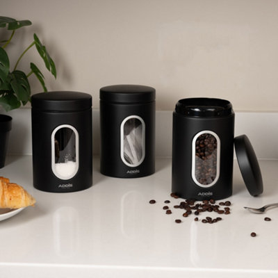 Addis Kitchen Storage Canisters 3 Pack Storage Container Set - 519642B&Q
