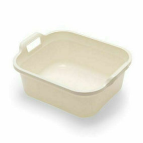 Addis Washing Up Dish Washing Bowl Large Rectangular Plastic With 2 Handles 10L