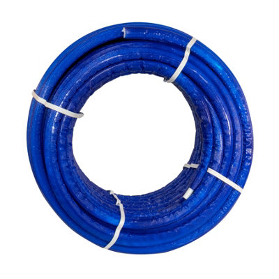 Adept Pre-Insulated MLCP Pipe (Blue) - WRAS Approved - 16mm - 100m Roll