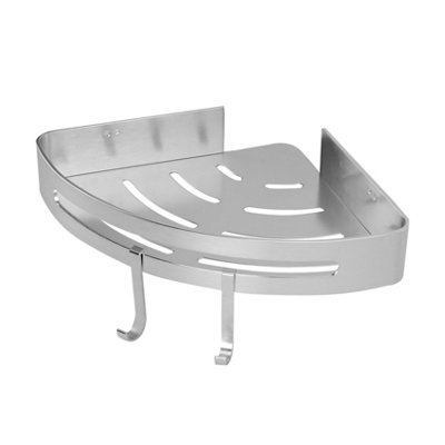 Adhesive Corner Shower Caddy 1 Tier - M&W Price Comparisons | Compare The Build