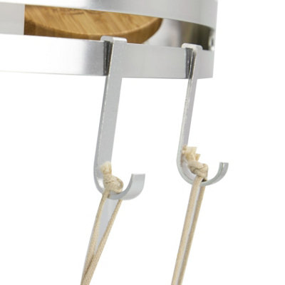 Adhesive Corner Shower Caddy 1 Tier - M&W - 5