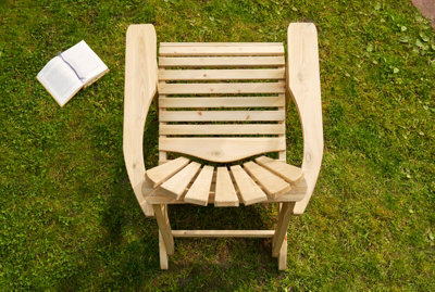 B&q wooden best sale garden chairs