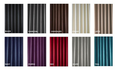 Adiso Eyelet Ring Top Curtains Purple 229cm x 274cm