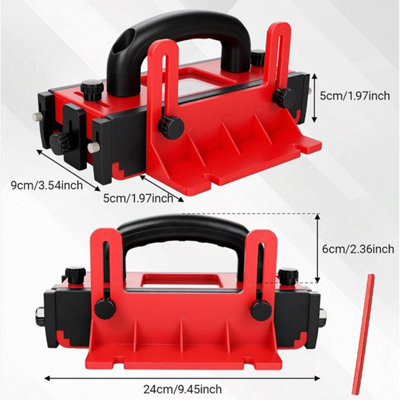 Adjustable 3D Push Block with Transparent Window for Table Saws ...