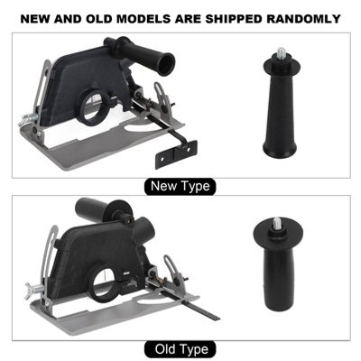 Adjustable Angle Grinder Stand - Durable Aluminum and Plastic Cutting Stand