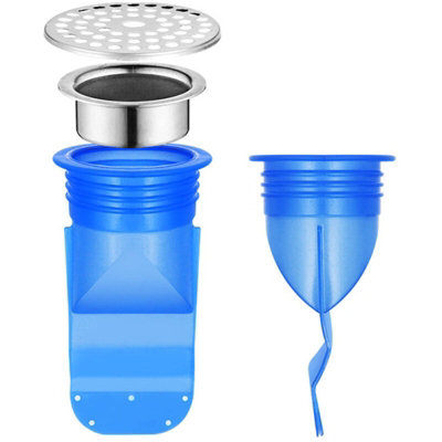 Adjustable Backflow Prevention Silicone Floor Drain for 41 46mm Pipes ...