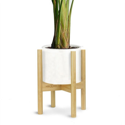 Adjustable Bamboo Plant Stand - M&W