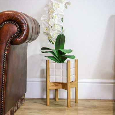 Adjustable Bamboo Plant Stand - M&W - 4