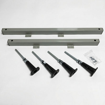 Adjustable Bath Feet Support Frame Fixing Kit for Acrylic & Steel Baths Bathroom Installation