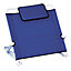 Adjustable Bed Back Rest - Blue Canvas Back Support - 5 Different Angles