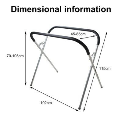 Adjustable Bodyshop Panel Stand/Trestle/Table For Car/Van/Garage Body ...