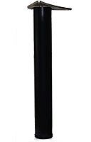 Adjustable Breakfast Bar Worktop Support Table Leg 710mm - Colour Black - Pack of 1
