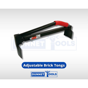 Adjustable Brick Tongs Carrying Lifting Construction Heavy Duty Builders Tool