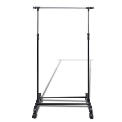 Adjustable Clothes Racks 2 pcs 1 Hanging Rail