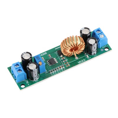 Adjustable DC-DC Step Down Power Supply Module:6.5V-60V Input,3.3-40V Output,5A
