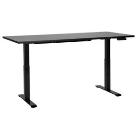 Adjustable Desk Electric 180 x 80 cm Black DESTIN III