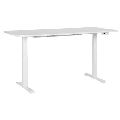 Adjustable Desk Electric 180 x 80 cm White DESTINES Various Sizes