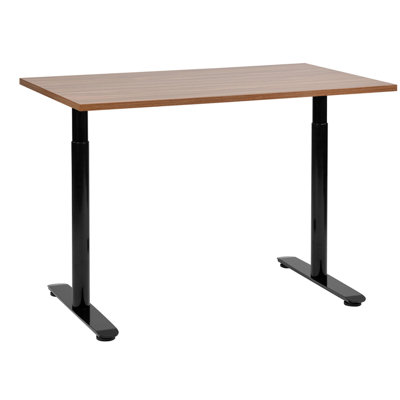 Adjustable Desk Manual 120 x 72 cm Dark Wood DESTINAS Various Sizes