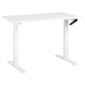 Adjustable Desk Manual 120 x 72 cm Various Sizes