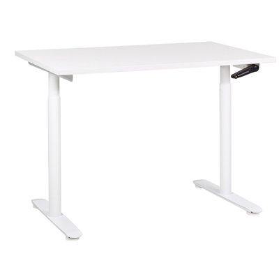 Adjustable Desk Manual 120 x 72 cm White DESTINAS Various Sizes