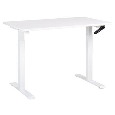 Adjustable Desk Manual 120 x 72 cm White DESTINES Various Sizes