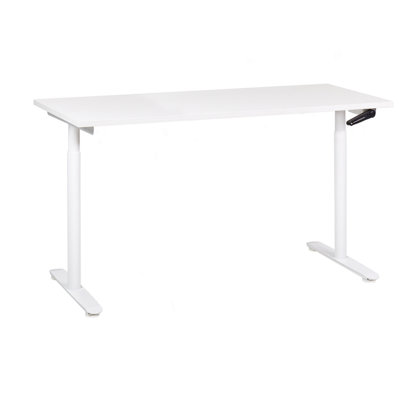 Adjustable Desk Manual 160 x 72 cm White DESTINAS Various Sizes