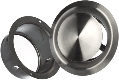 Adjustable Diffuser 100mm 4'' Universal Exhaust Valve Ventilation ...