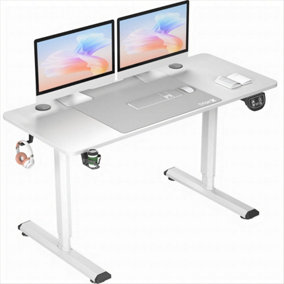 Adjustable Ergonomic Electric Desk 140x60cm with Memory Mode