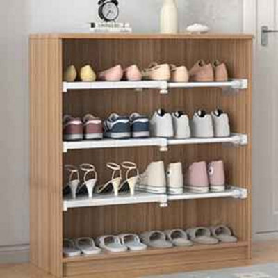 Adjustable Extendable Closet Shelf Rack Wardrobe Cupboard Storage ...
