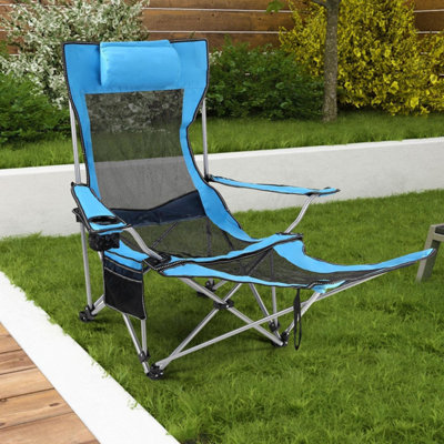 Folding Stool Walmart Camping Chairs With Footrest Camper