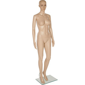Adjustable Full Body Mannequin, life size - beige
