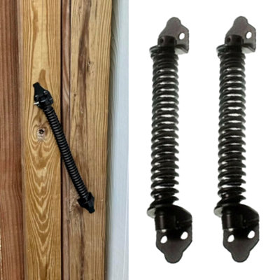 Adjustable Gate Spring Closers 10inch Automatic Self-Closing Black Pack ...