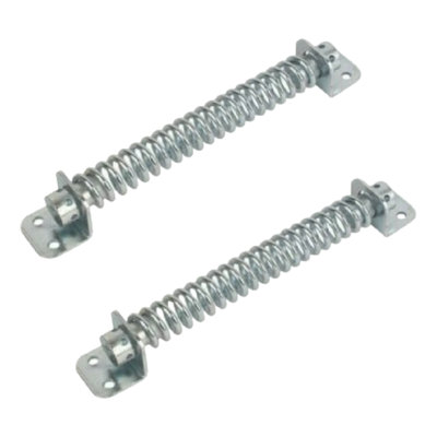 Adjustable Gate Spring Closers 10inch Automatic Self-Closing Zinc Pack of 2