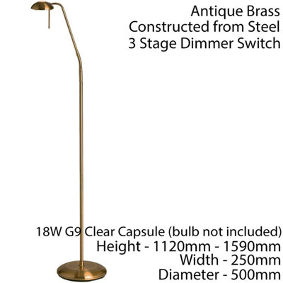 Dimmer switch for floor deals standing lamp