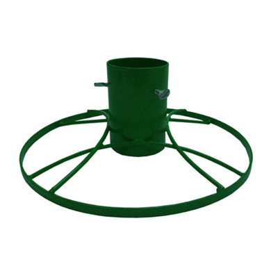 Adjustable Green Christmas Tree Stand 1L Water Reservoir Steel Base 3 ...
