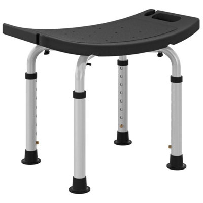 Adjustable Height Non Slip Bath Stool