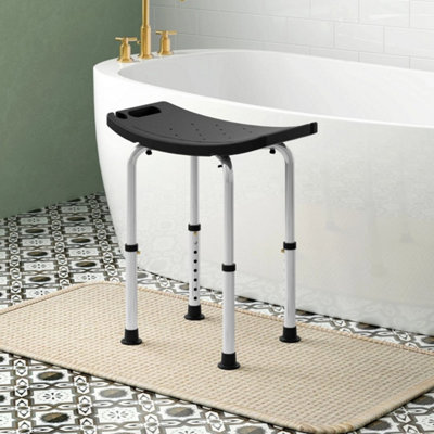 Adjustable Height Non Slip Bath Stool