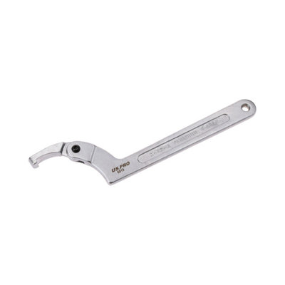 Adjustable Hook Wrench C Spanner 50mm - 120mm For Slotted Retaining Rings
