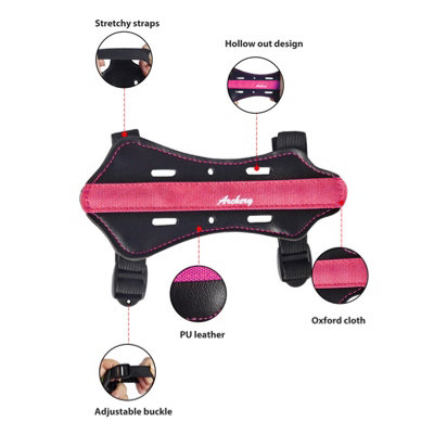 Adjustable Kids' Archery Arm Guard-Breathable PU Leather Forearm ...