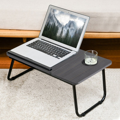 Laptop stand online with cup holder