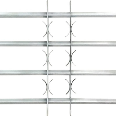 ADJUSTABLE SECURITY GRILLES FOR WINDOWS 2 PCS 1000-1500 MM