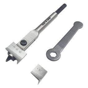 Adjustable Spade Boring Bit, 15mm - 45mm Diameter