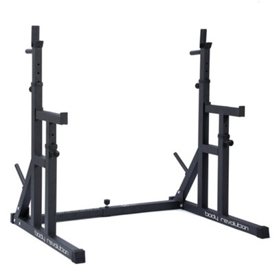 Adjustable Squat Rack for Strength Training