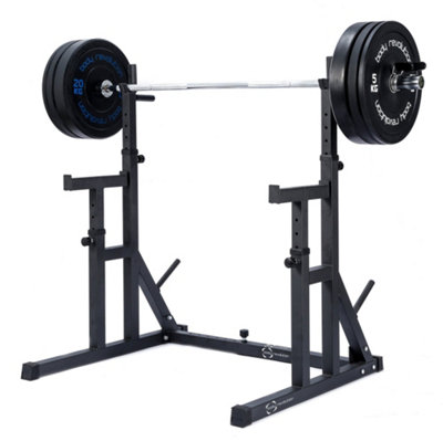 Adjustable Squat Rack for Strength Training