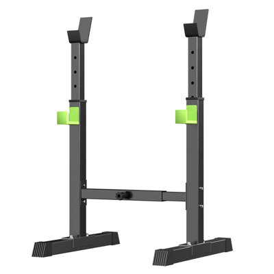 Adjustable Squat Rack with 5-Level Height Adjustment 89-120cm for ...